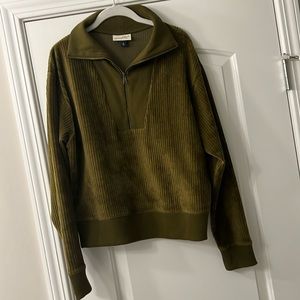Green corduroy pullover - Universal Thread (Target)